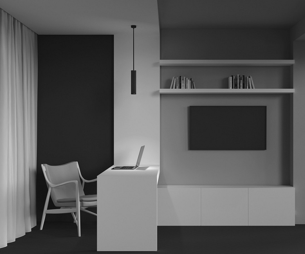 Подвесной светильник Maytoni Technical Focus Design P038PL-01B