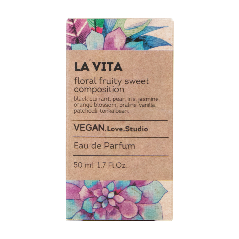 Вода парфюмерная Vegan Love Studio La Vita (Веган Лав Студио Ла Вита) – 50ml for women
