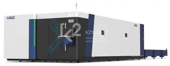 Высокомощный лазерный станок HSG Laser серии GX Pro для резки листов металла