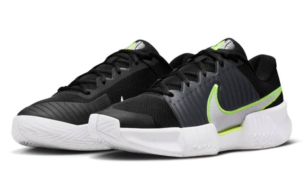 Теннисные кроссовки Nike Zoom GP Challenge Pro - black/white/anthracite/volt