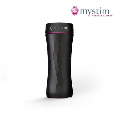 Мастурбатор-вагина в тубе OPUS E Vaginal Version с возможностью подключения электростимуляции (Цвет: телесный с черным)