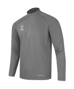 Джемпер ветрозащитный JÖGEL PREMIER PerFormPROOF 1/4 Zip Wind Top, серый