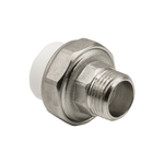 Муфта комб. разъемная, нар 20х1/2" EVER® БЕЛЫЙ штрихкод (Россия)