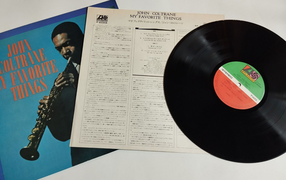 Винтажная виниловая пластинка LP John Coltrane My Favorite Things (Japan 1971) (No Obi)