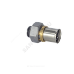 Соединитель для МП/PE-X труб латунь пресс Дн 16х1/2" под конус с накидной гайкой RM179E Giacomini RM179Y113