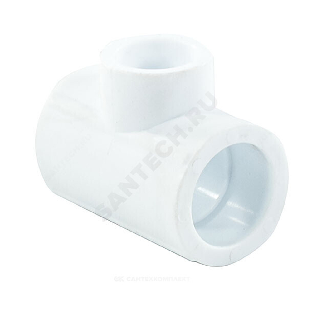 Тройник PP-R переходной белый Дн 40х20х40 PRO VALFEX 10402040-PRO