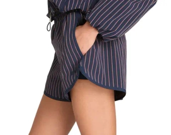 Женские Шорты теннисные Wilson Ellyn Stripe - classic navy