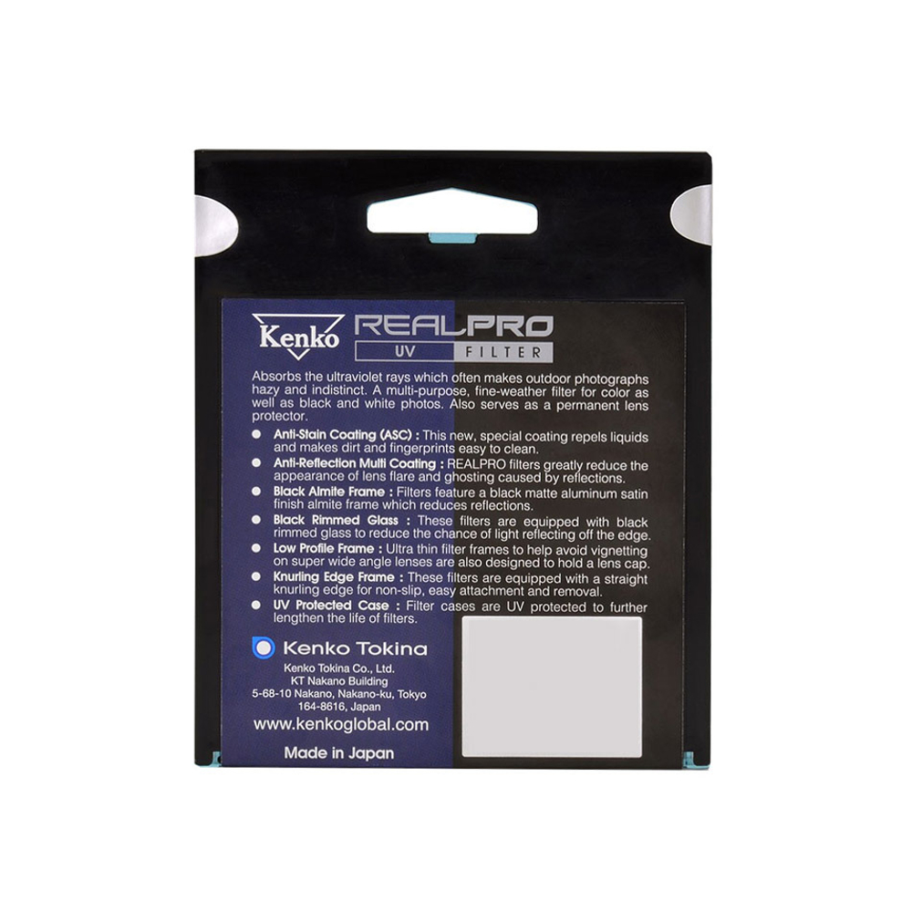 Светофильтр Kenko REALPRO UV ультрафиолетовый 105mm