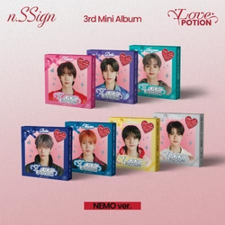 Альбом N.SSIGN - LOVE POTION 3rd Mini Album NEMO 7 Version SET
