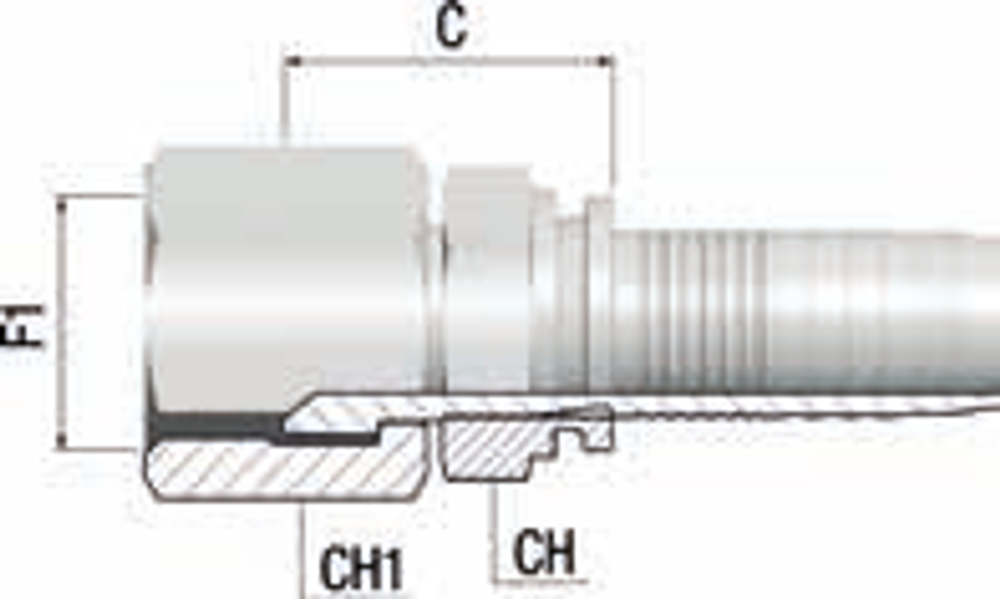 Фитинг DN 08 JIC (Г) 9/16