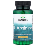 Swanson Vitamins, L-аргинин, 500 мг, 100 капсул