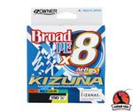 OWNER Шнур Kizuna X8 Broad PE multi color 10м 150м 0.33мм 27.2кг