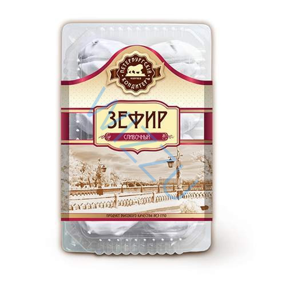 Зефир Сливочный Петербургский кондитер, 420 г