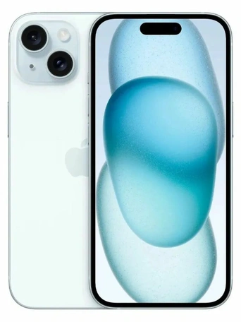 Смартфон Apple iPhone 15 Plus 128 ГБ nano SIM + eSIM, голубой
