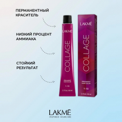 Lakme Collage Крем-краска для волос, 8/40 Блондин медный, 60 мл