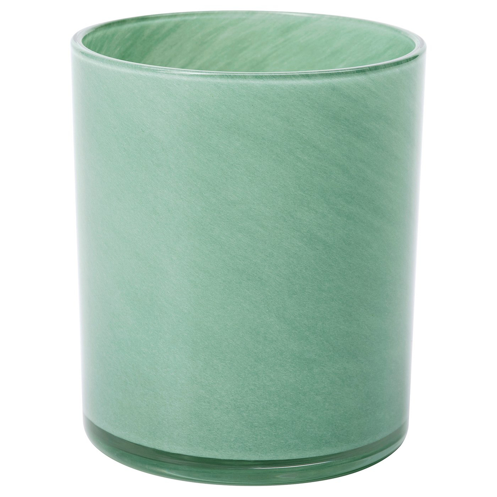 IKEA VINDSTILLA  (ИКЕА ВИНДСТИЛЛА)  -  Подсвечник - зелёный 11 см