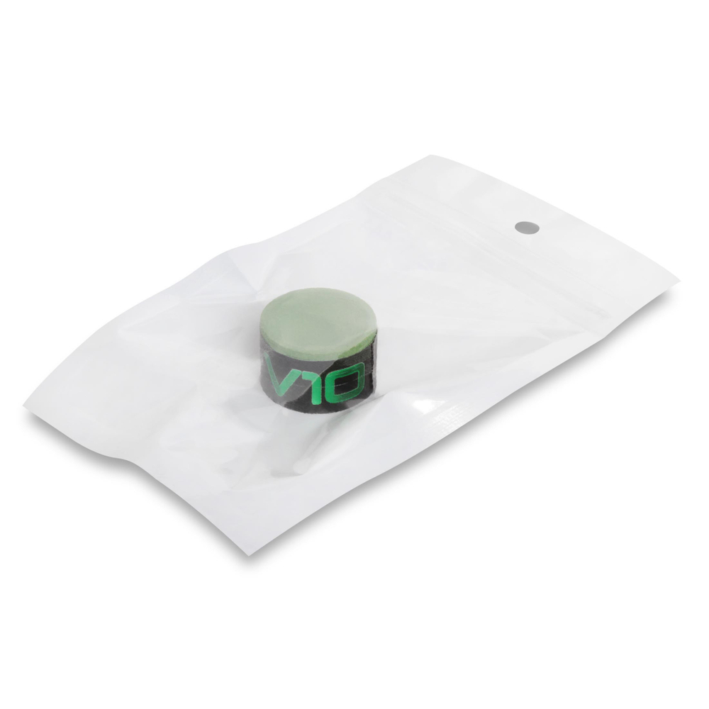 Мел бильярдный "Taom V10 Chalk" Green без упаковки 1шт.