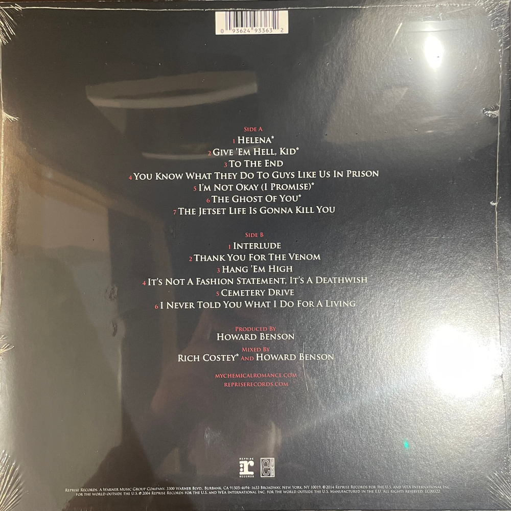 Виниловая пластинка My Chemical Romance ‎– Three Cheers For Sweet Revenge LP