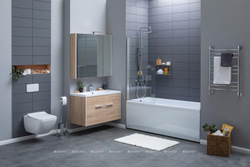 Акриловая ванна Aquanet (Акванет) Bright 155x70 с каркасом
