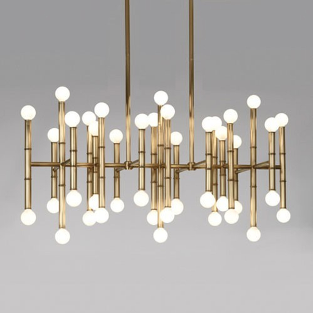 Meurice Rectangular Chandelier 3