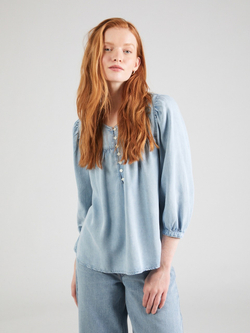 Рубашка женская LEVI'S HALSEY 3/4 SLV BLOUSE LIGHT INDIGO - FLAT FINISH