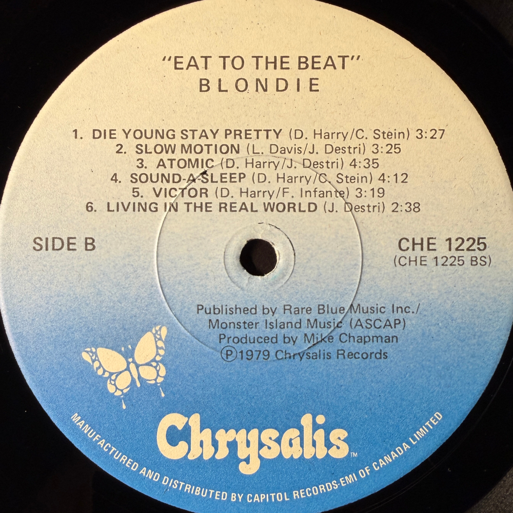 Blondie ‎– Eat To The Beat (Канада 1979г.)