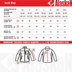 Куртка флисовая Alaskan NorthWind бордовый  M