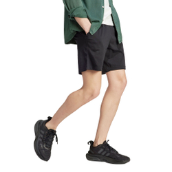 Мужские теннисные шорты adidas Essentials AEROREADY Single Jersey Linear Logo Shorts Men - Black, White