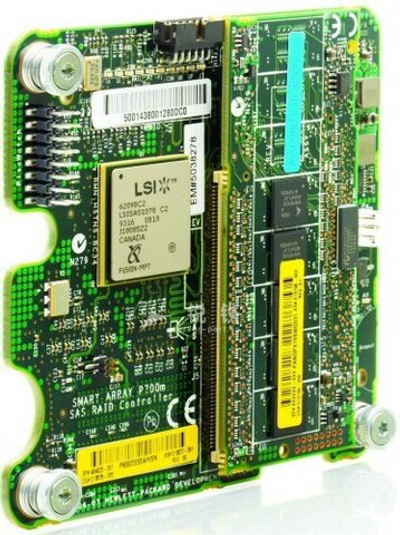 Контроллер HP SA P700m SAS Contoller for blades (No Memory) (BL460,465,480,680,685) 451791-001