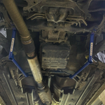 Усилитель переднего подрамника 3-х точечный цельный Subaru Forester 3 (SH), Subaru Impreza 3 (GH), Subaru Outback 3 (BP) и Subaru Legacy 4 (BL)