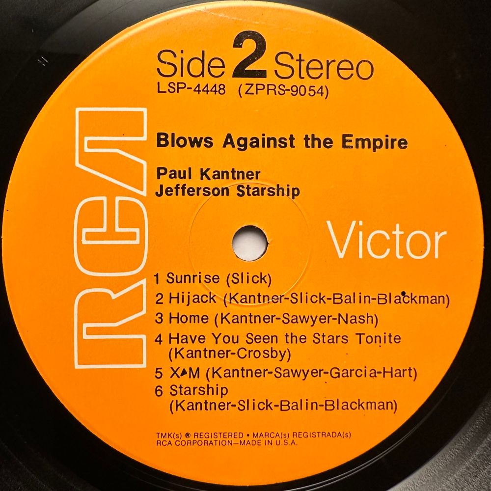Paul Kantner / Jefferson Starship - Blows Against The Empire (США 1970г.)