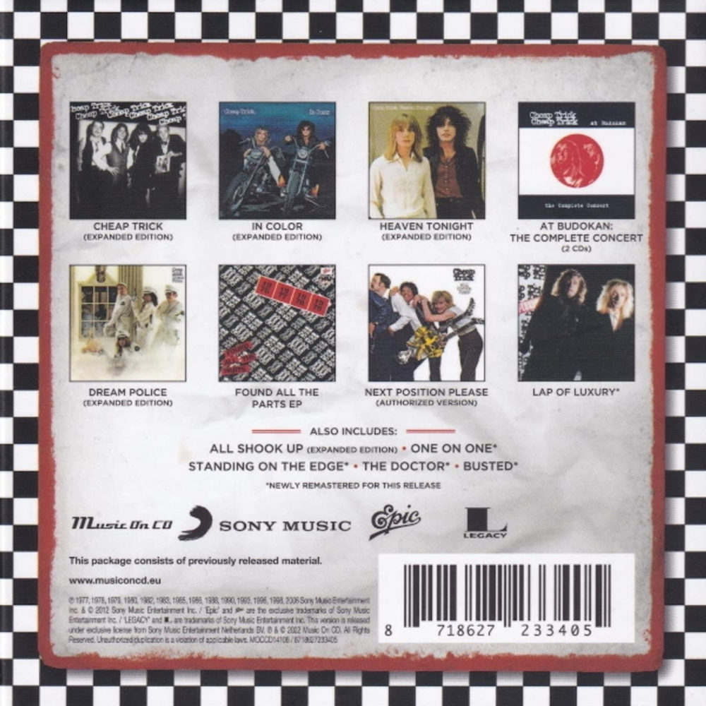 Cheap Trick / The Complete Epic Albums Collection (14CD)