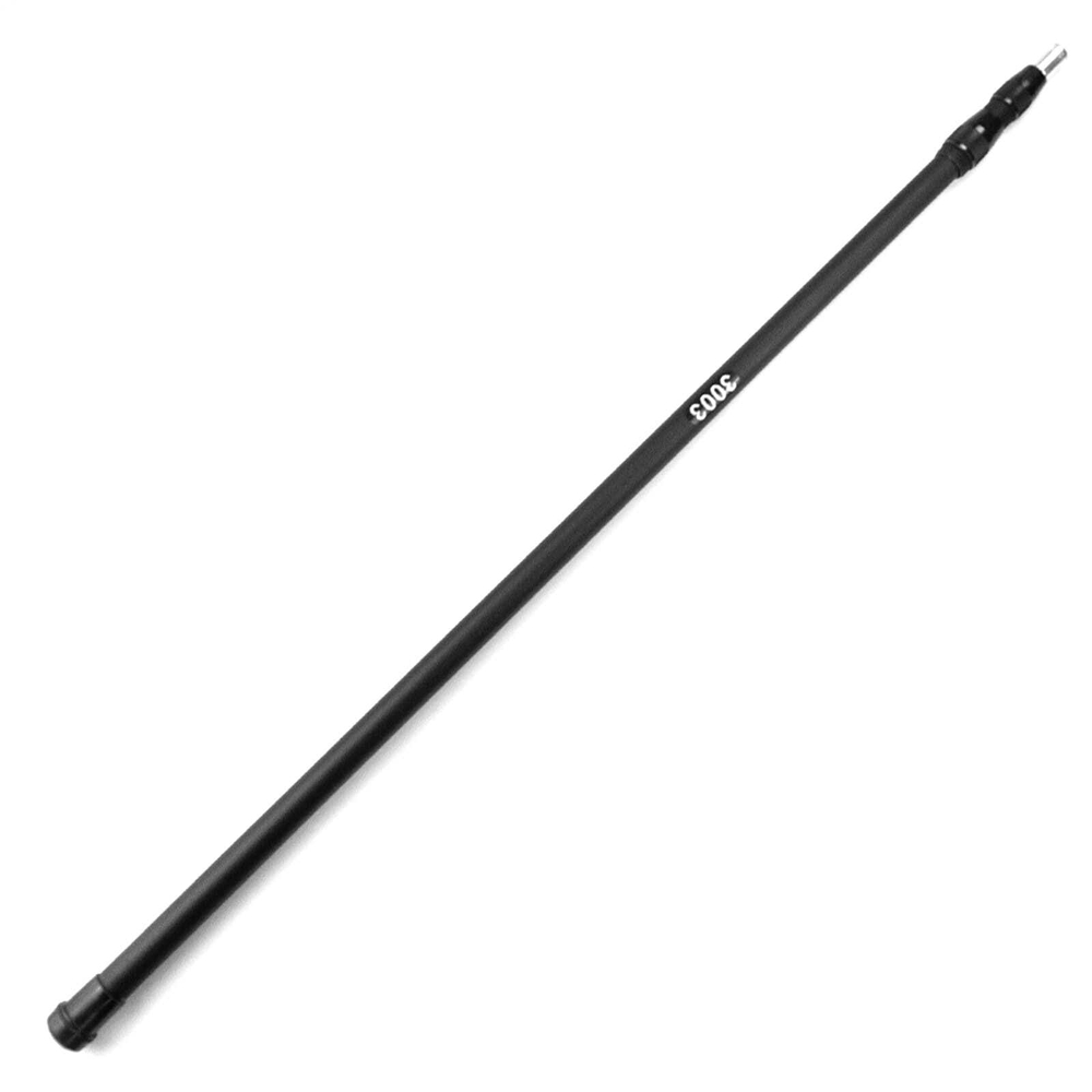 Подсачек круглый прорезиненный телескопический (d45)