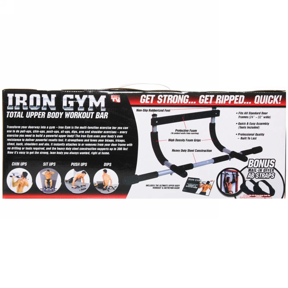 Турник дверной Sportage Power Gym (нагрузка до 100 кг)