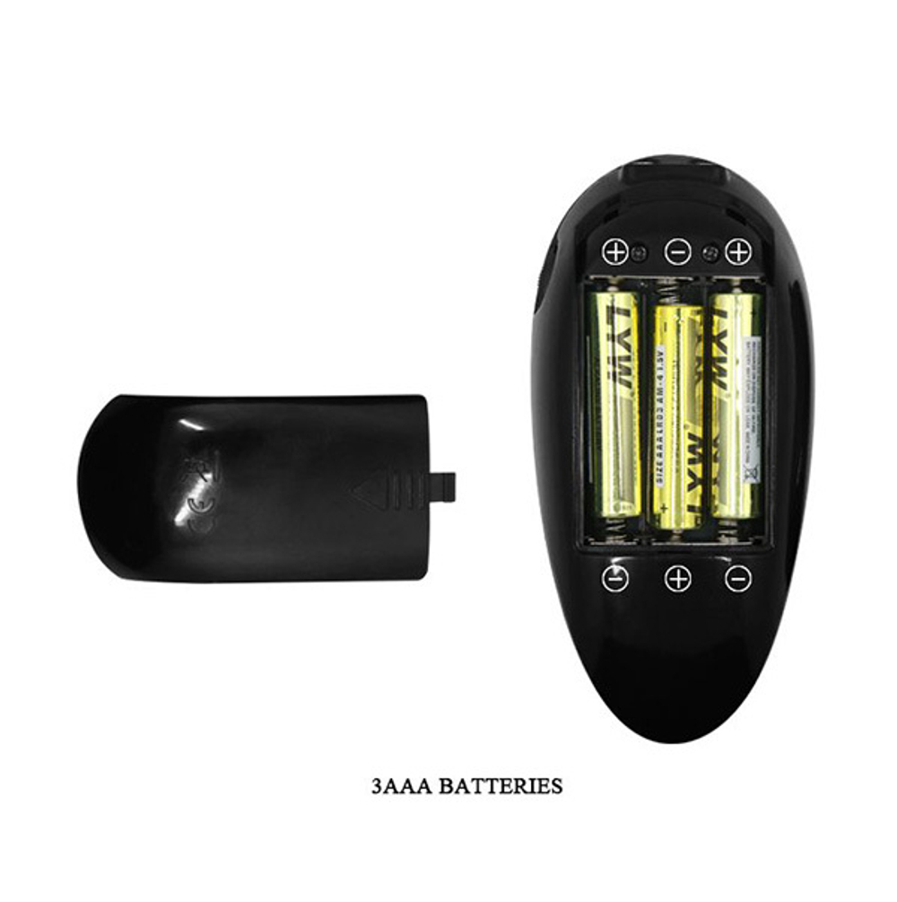 Телесный вибратор с проводным пультом 22см Baile Barbara BW-008074ZSY