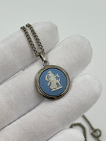 Кулон Wedgwood голубой