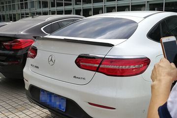 Лип спойлер V.2 для Mercedes GLC C253 2016+ Coupe