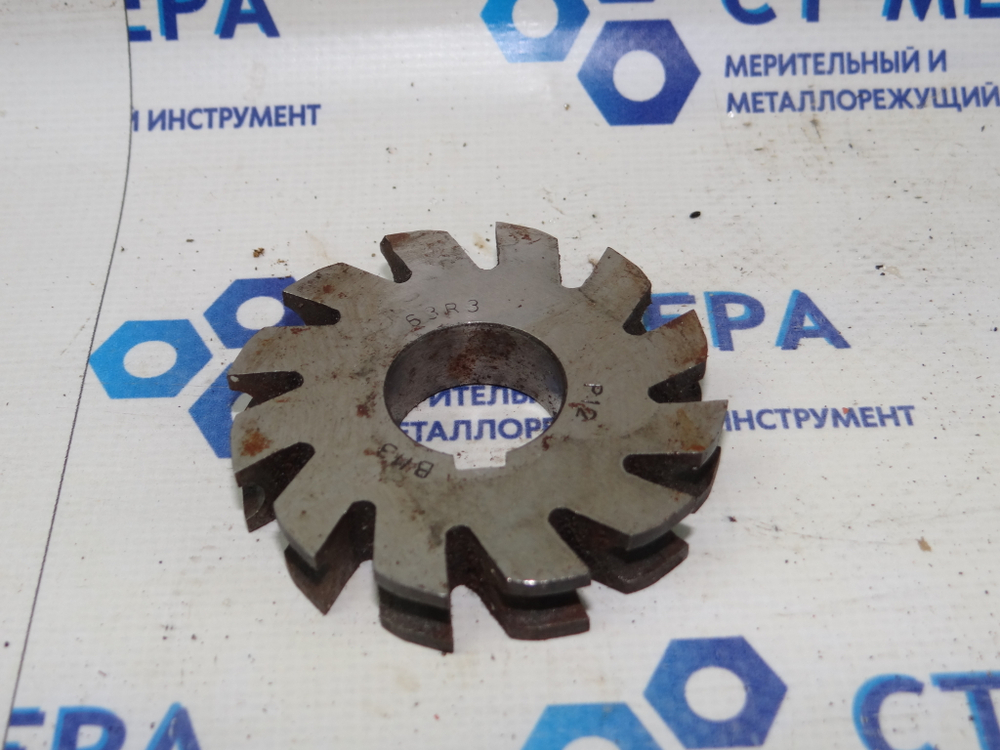 Фреза фасонная полукруглая вогнутая 63 R3 Р12 ВиЗ