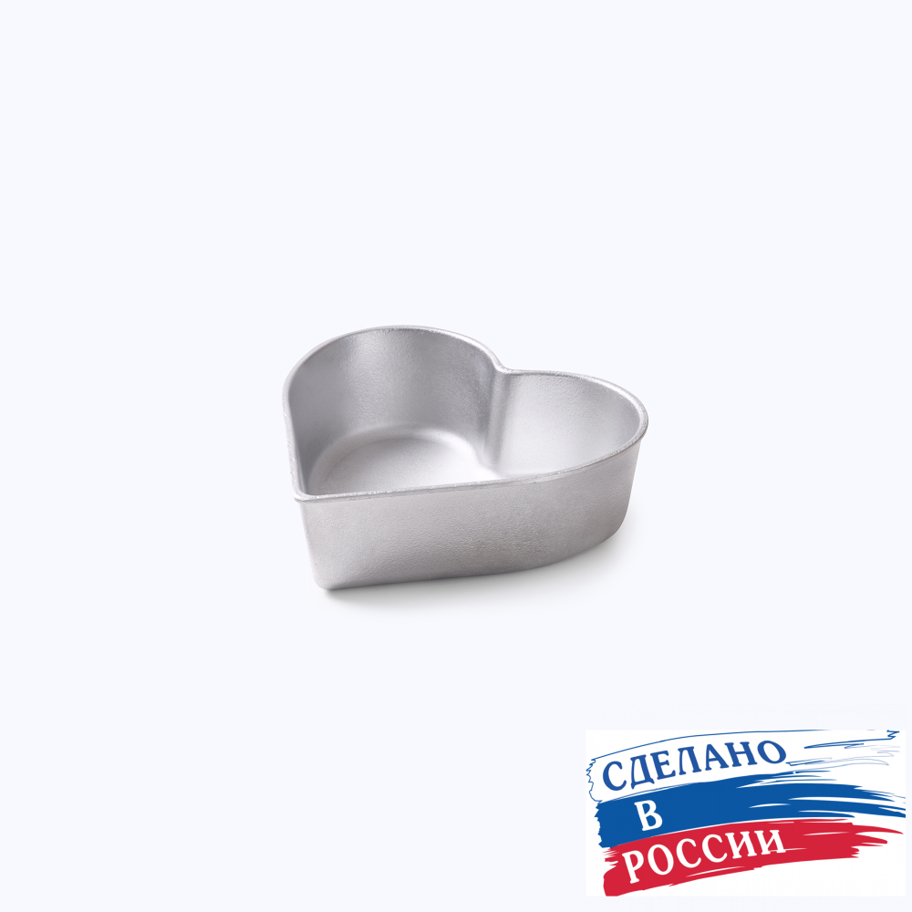 Форма для выпечки "Сердце" 191х189х60 мм
