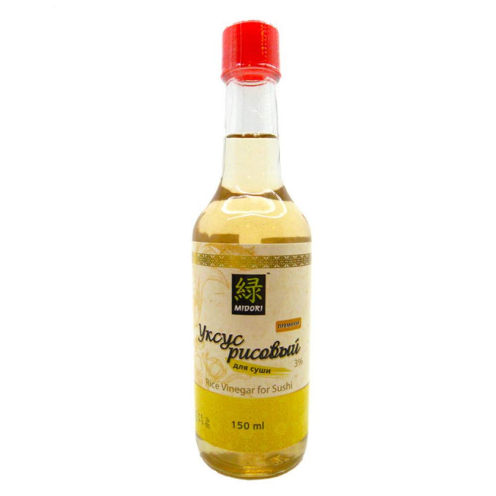 Рисовый уксус для суши (rice vinegar) Midori | Мидори 150мл