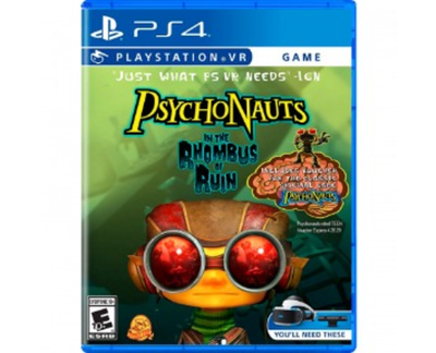 Psychonauts In The Rhombus Of Ruin VR (PS4) NEW