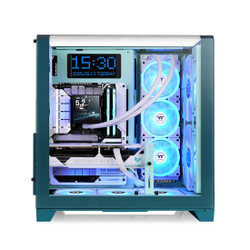 Компьютерный корпус Thermaltake View 390 Air Transformative Teal без Б/П