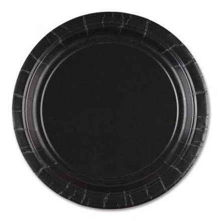 Тарелки  Черный Jet Black  17 см 8 шт.