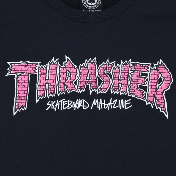 Футболка Thrasher Brick T-Shirt (black) артикул: - купить в магазине Дайс