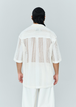 Рубашка из кружева | white lotus