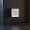 Накладка для розетки с заземлением и защитными шторками, с USB A+C Voltum S70 Хлопок VLS001013