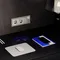 Выключатель с самовозвратом двухклавишный Voltum S70 Шелк VLS020604