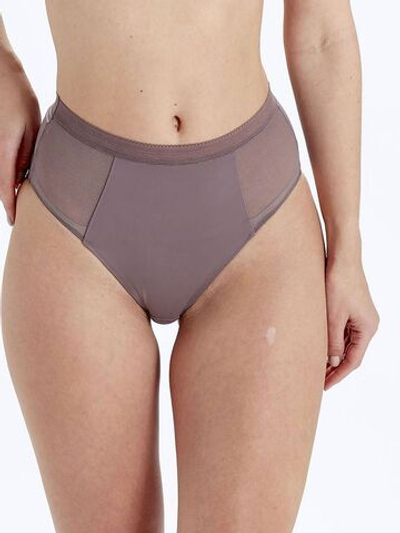 Высокие трусики Naturals High Waisted Brief (Размер: XS) (Цвет: бежевый)