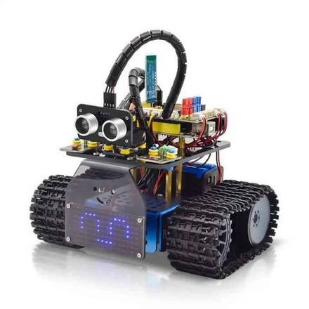Набор Arduino UNO R3 для самостоятельной сборки и программирования (конструктор) "Умный робот - танк