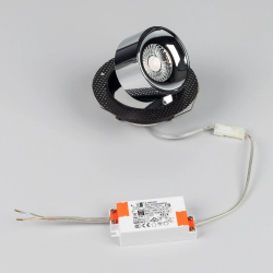Светильник SP-PLURIO-BUILT-TRIMLESS-R120-9W Day4000 (BK-CHR, 36 deg, 230V) (Arlight, IP20 Металл, 3 года) 038050